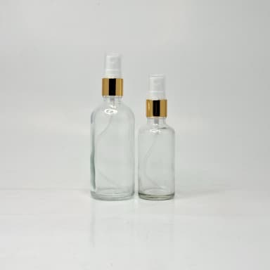 Test Clear Glass Bottle