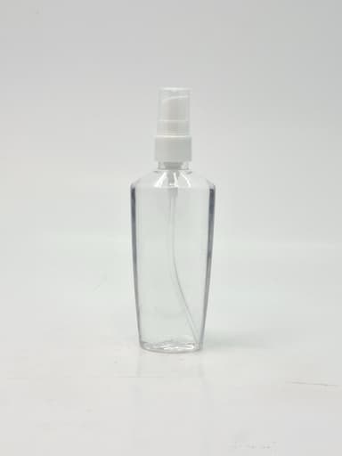 100ml Dr Rashel Bottle Clear -White Pump 