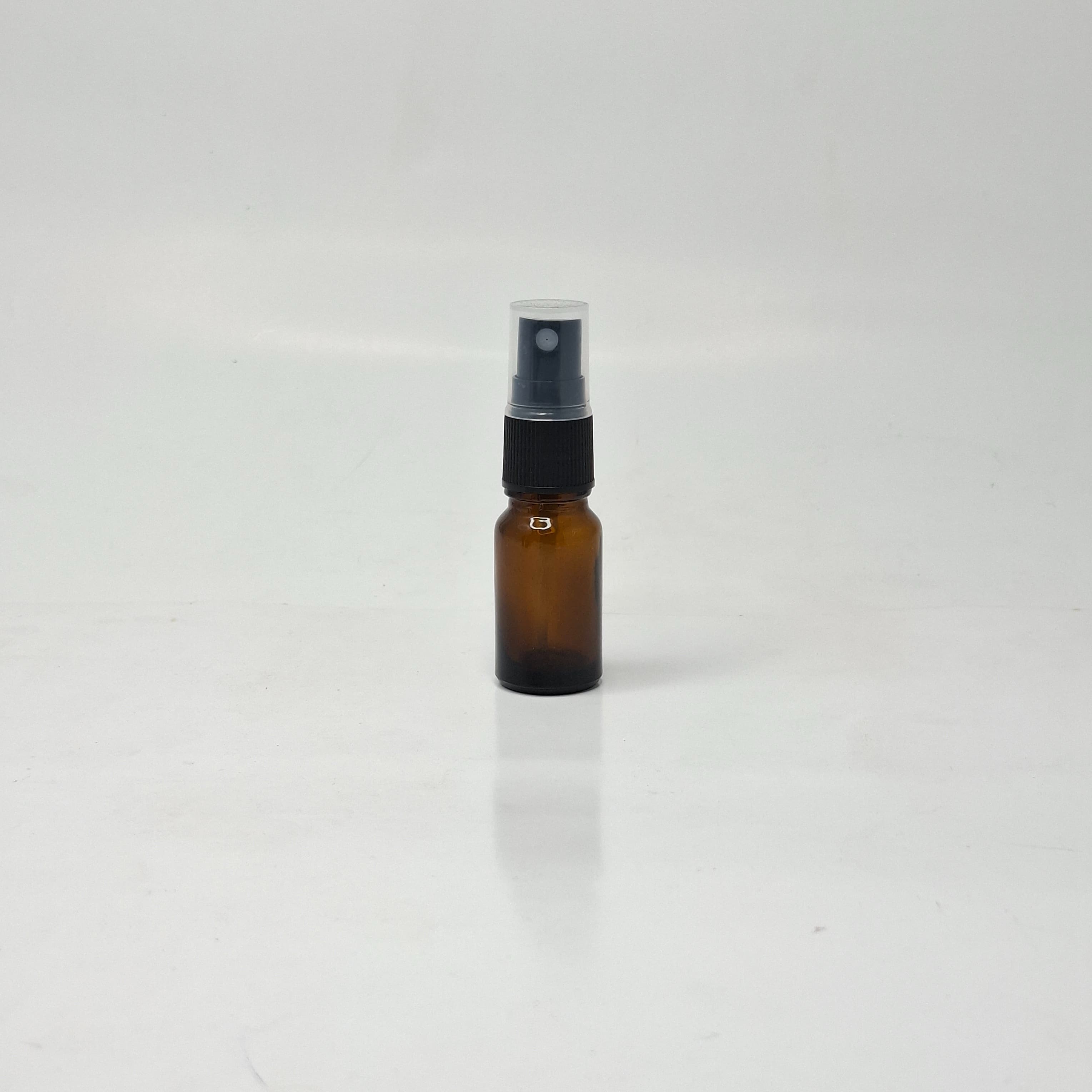 Main image of 10ml Amber Glass Bottle - Black Spray