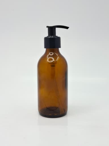 200 ml Amber Glass Round Bottle