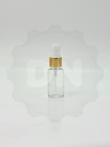 30ml Round Bottle - Gold Spray