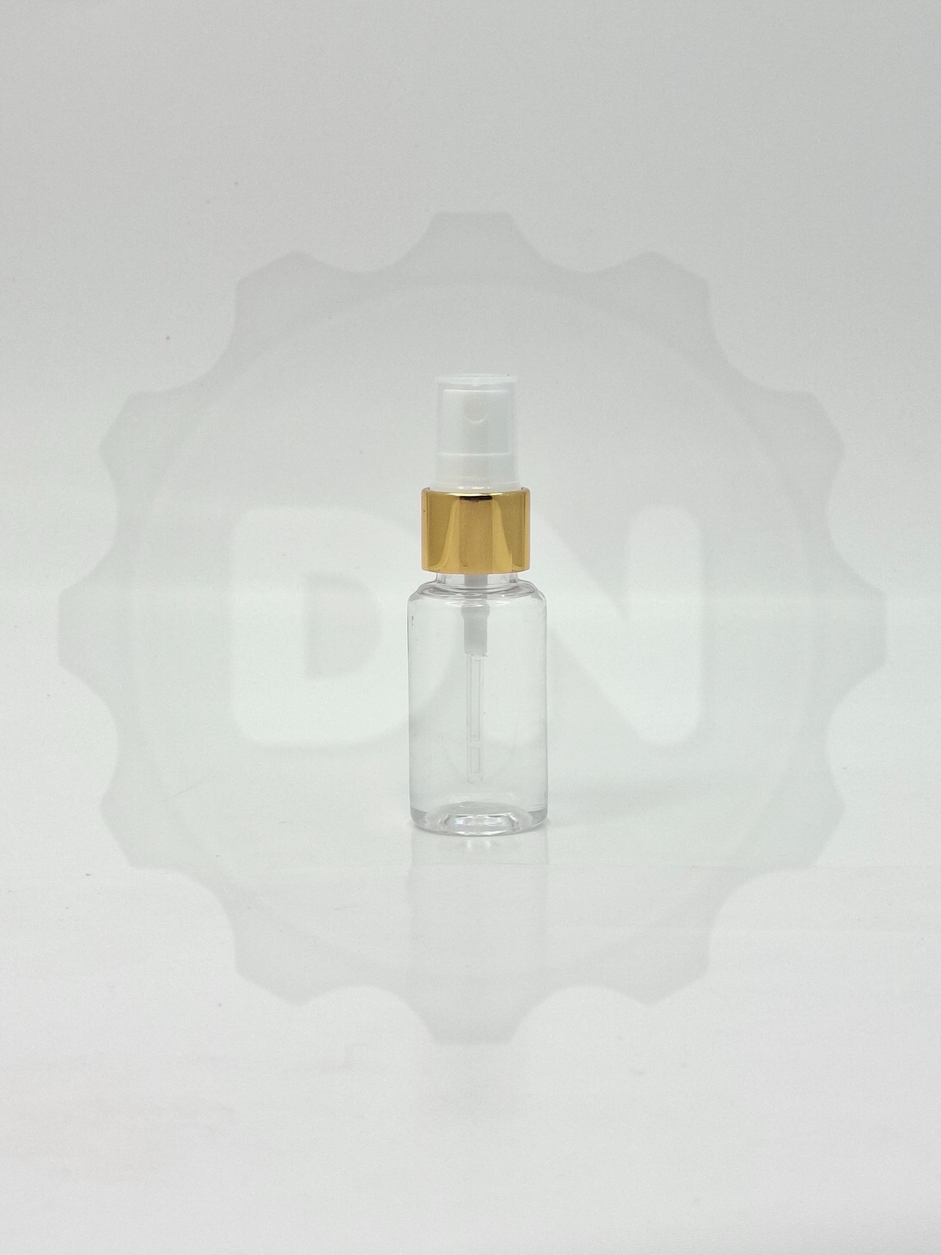 Main image of 30ml Round Bottle - Gold Spray