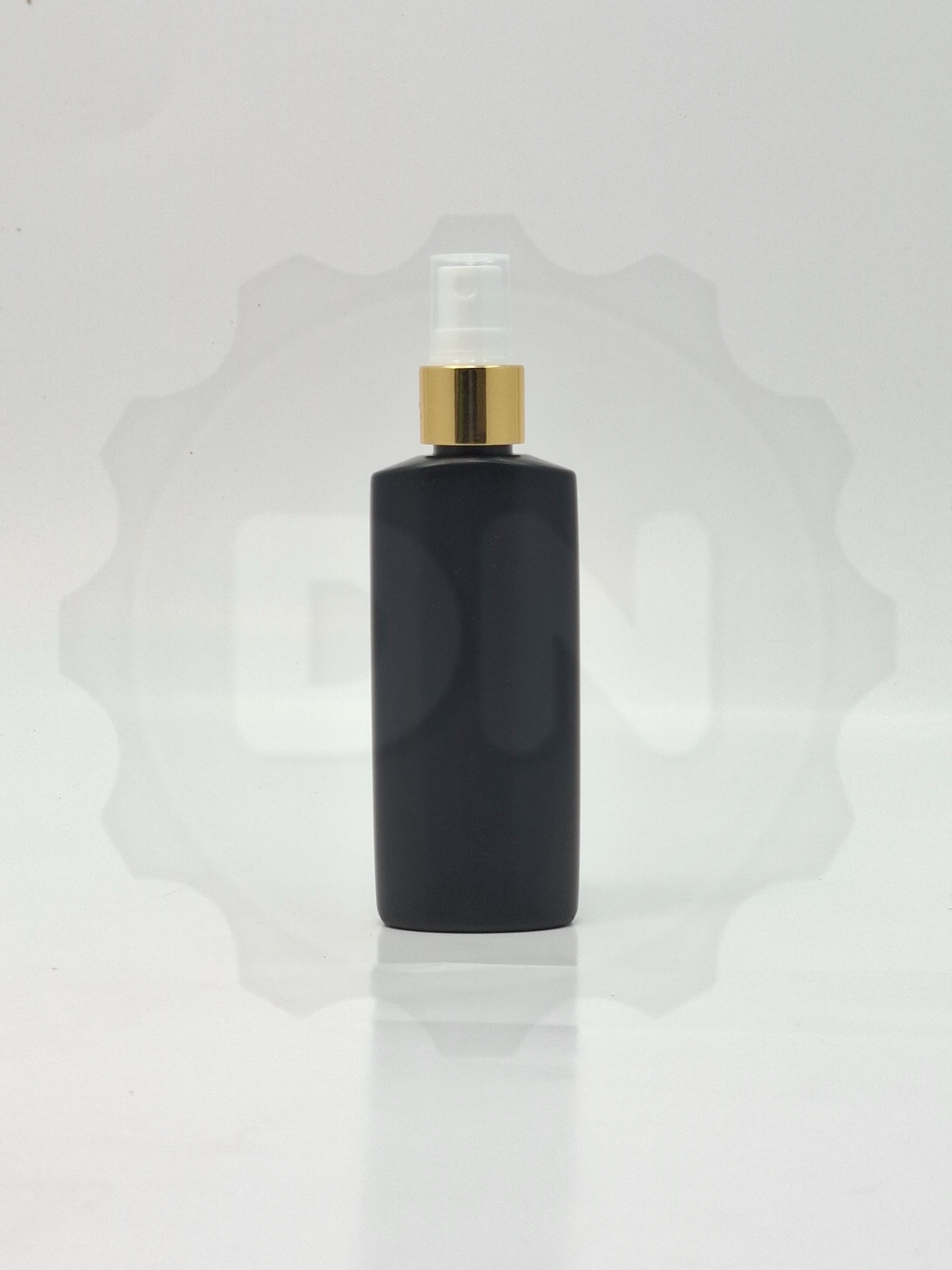 Main image of 100ml Oval Bottle HDPE- Black 