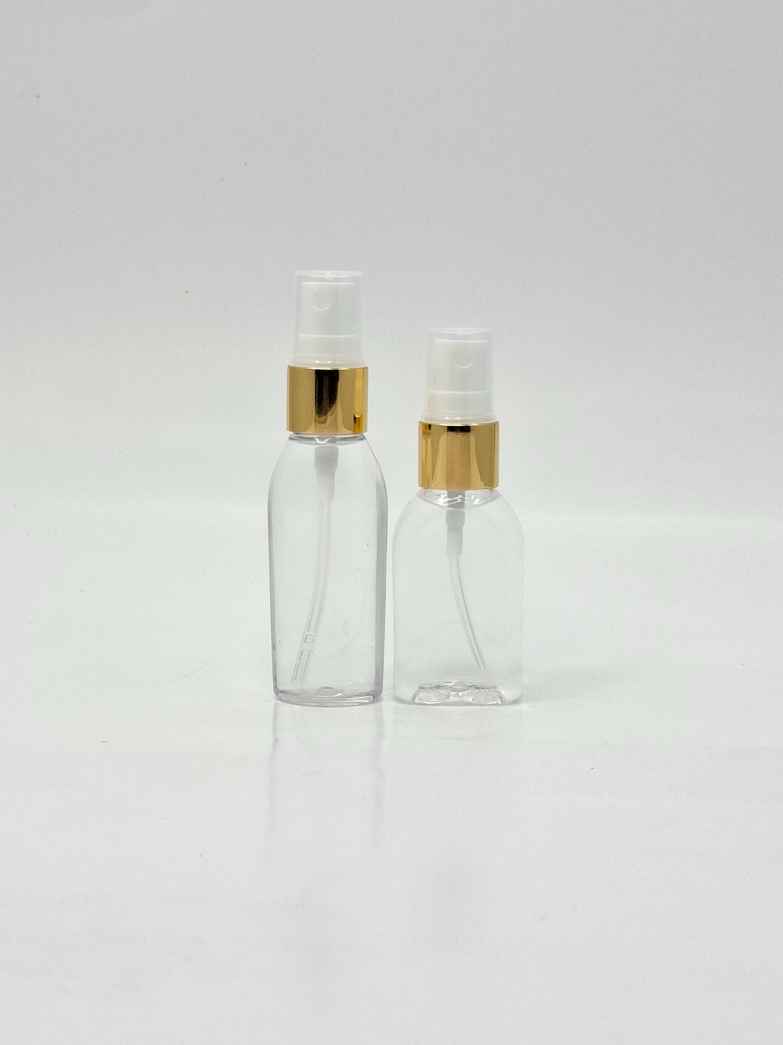 Main image of 30ml Clear Bottles - Gold Spray