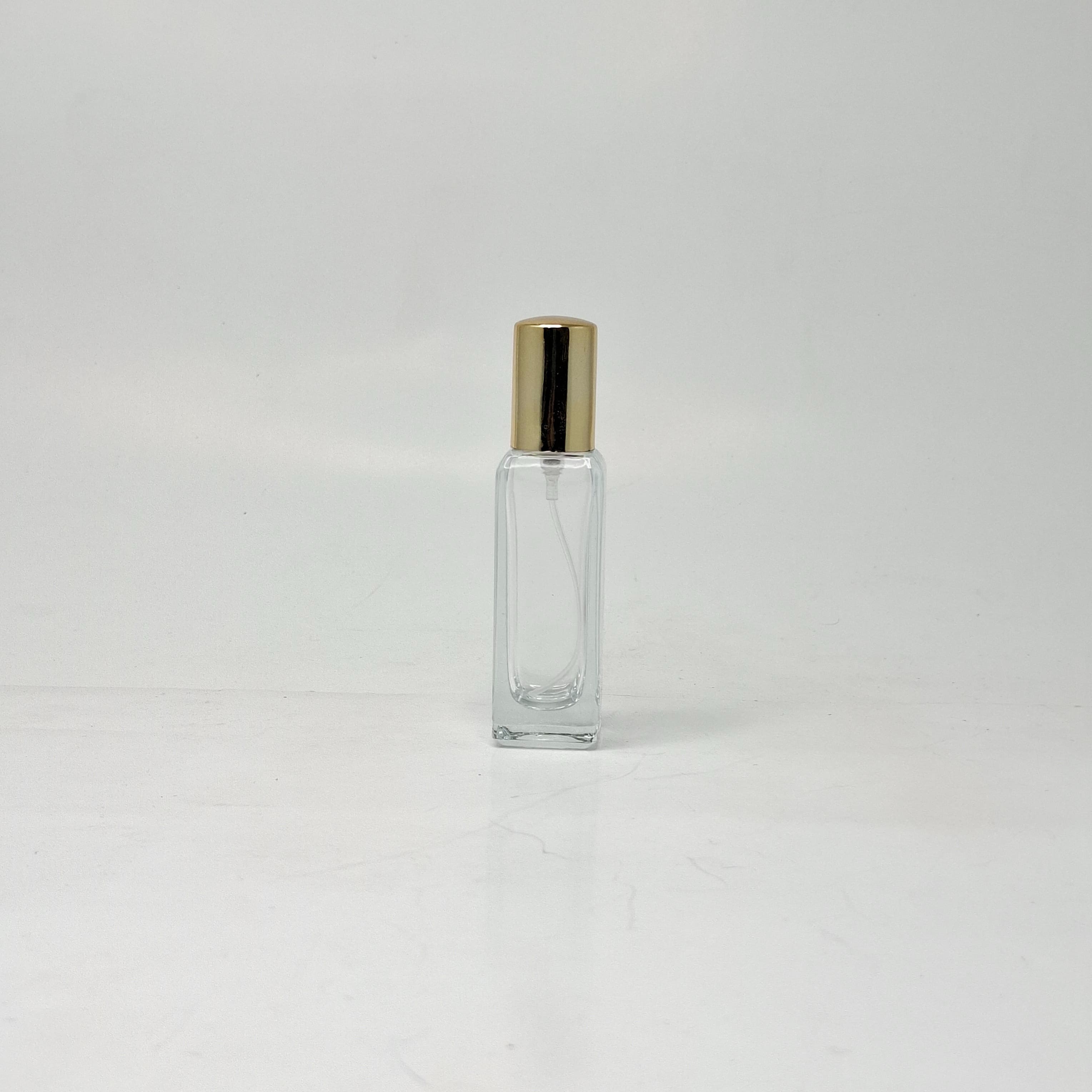 Main image of 20ml SQ Glass Perfume Bottle - Gold Spray 