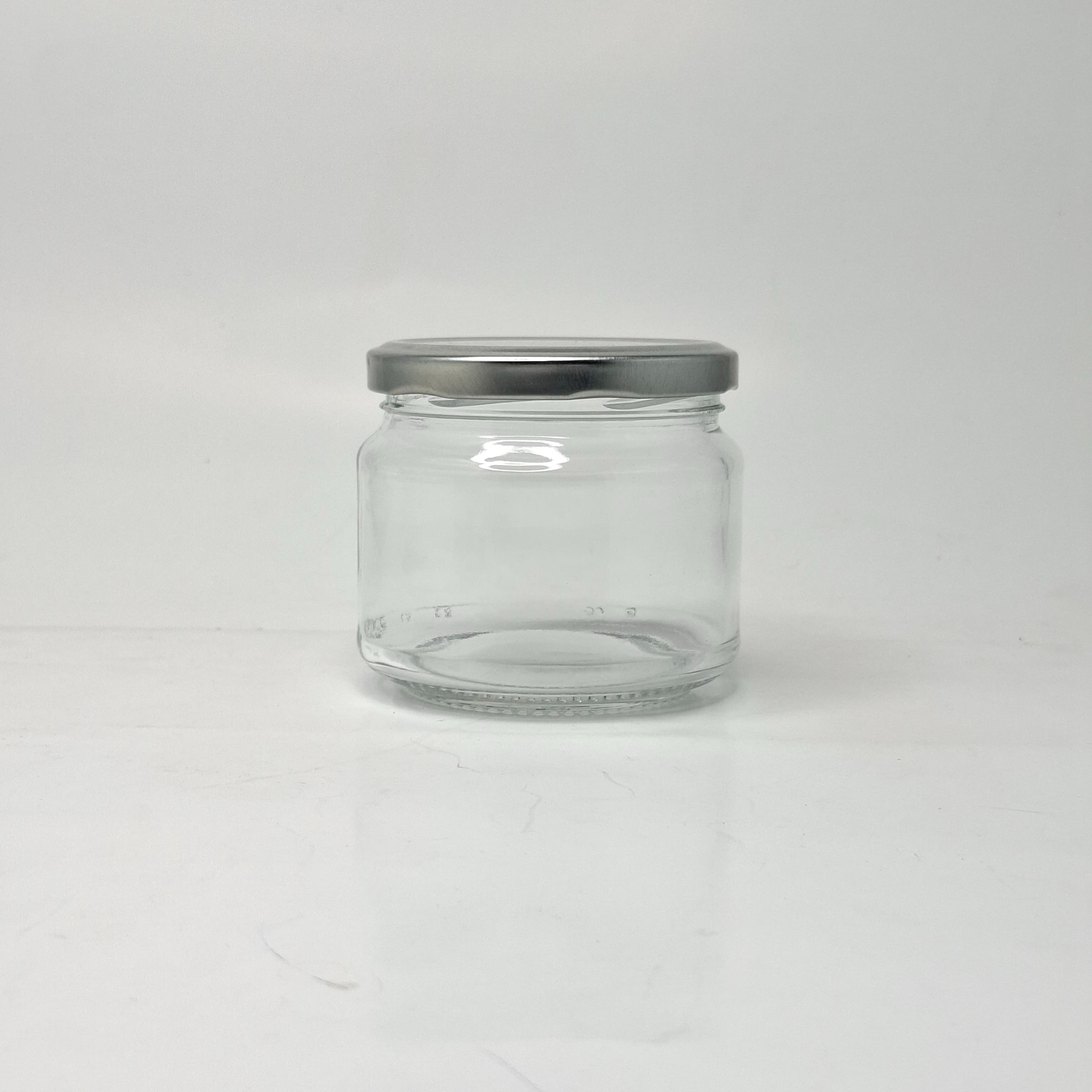 Main image of 300ml Glass Jar - Silver Lid