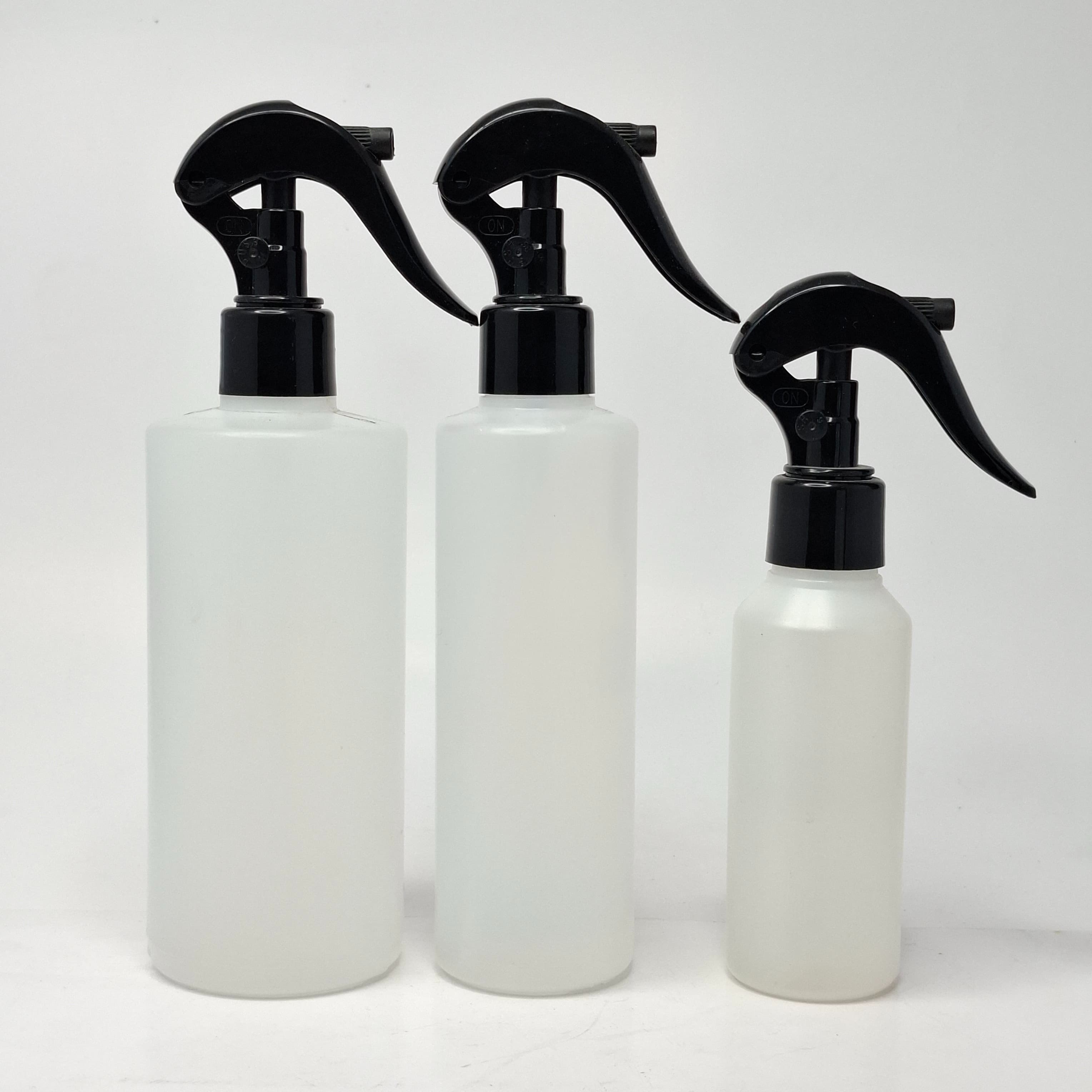Main image of Mini Trigger Black - HDPE Clear Bottle