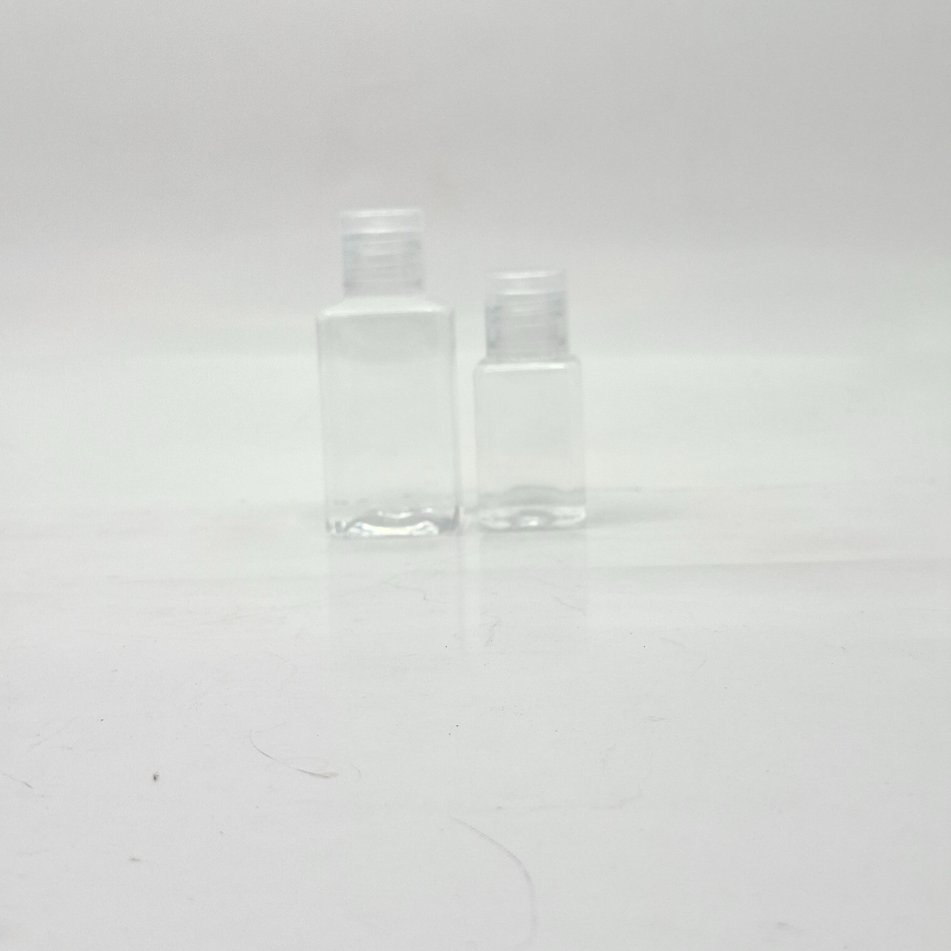 Thumbnail 2 of 50ml SQ Bottle Clear - Flip Top Lid Clear