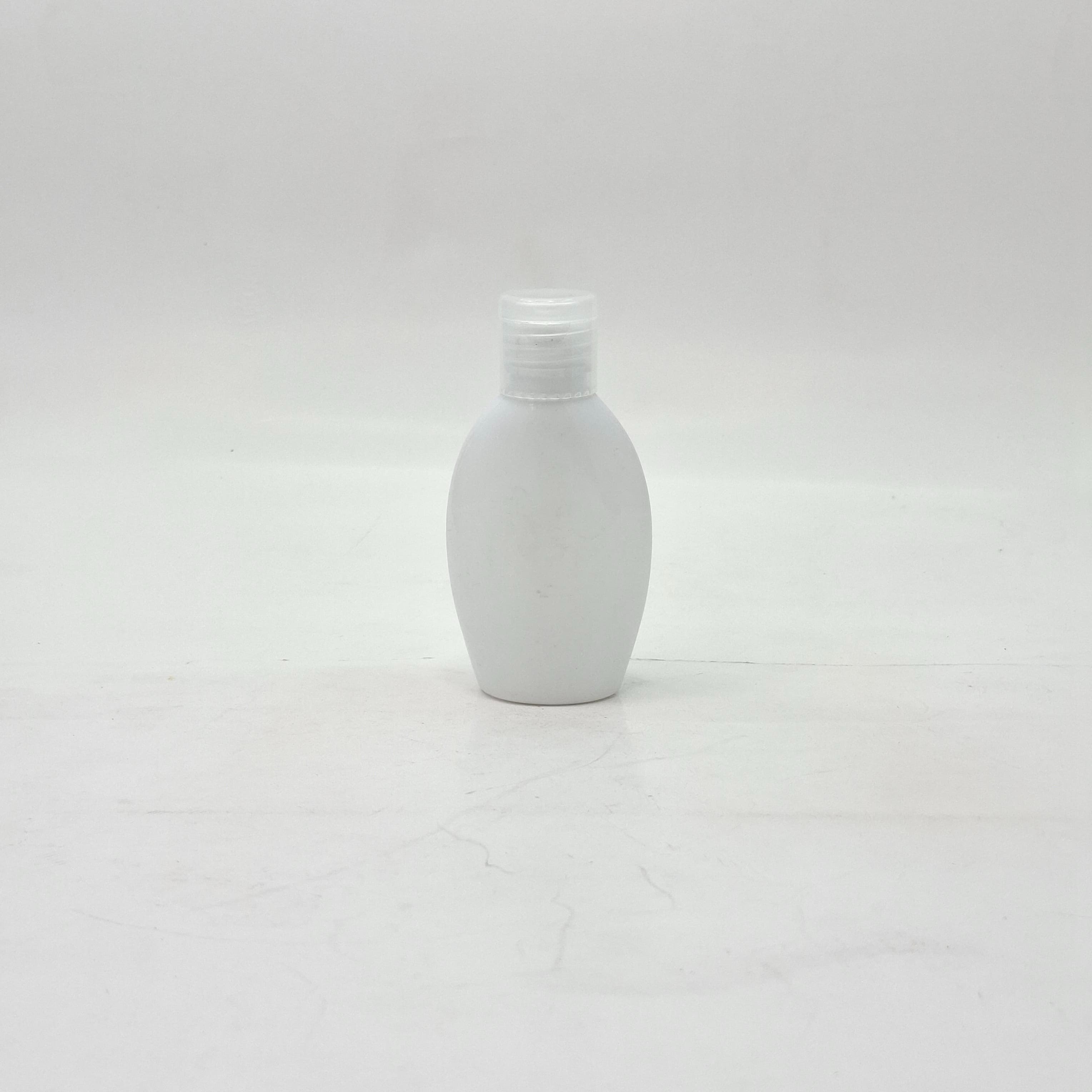Main image of 50ml body Lotion White - Flip Top Lid Clear