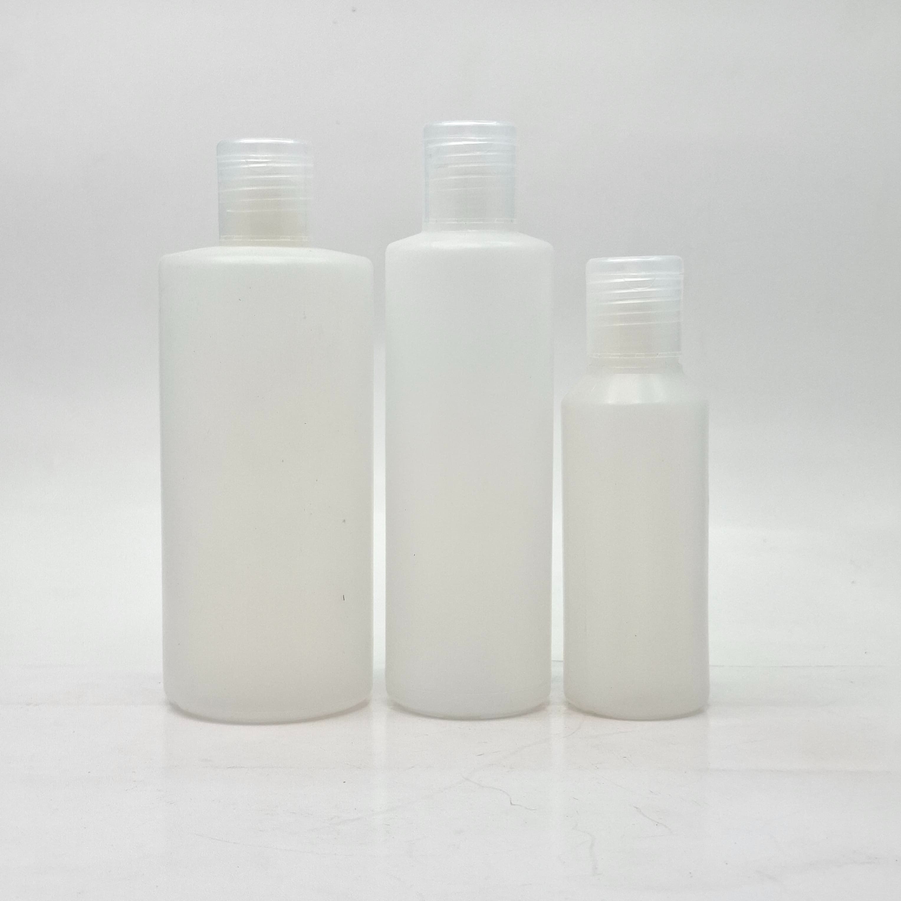 Main image of HDPE Clear Bottle - Flip Top Lid Clear