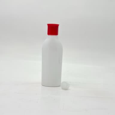 100ml Reebon Bottle White - Oil Lid Red