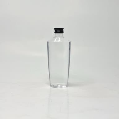 100ml Dr Rashel Bottle Clear - Alu Cap Black