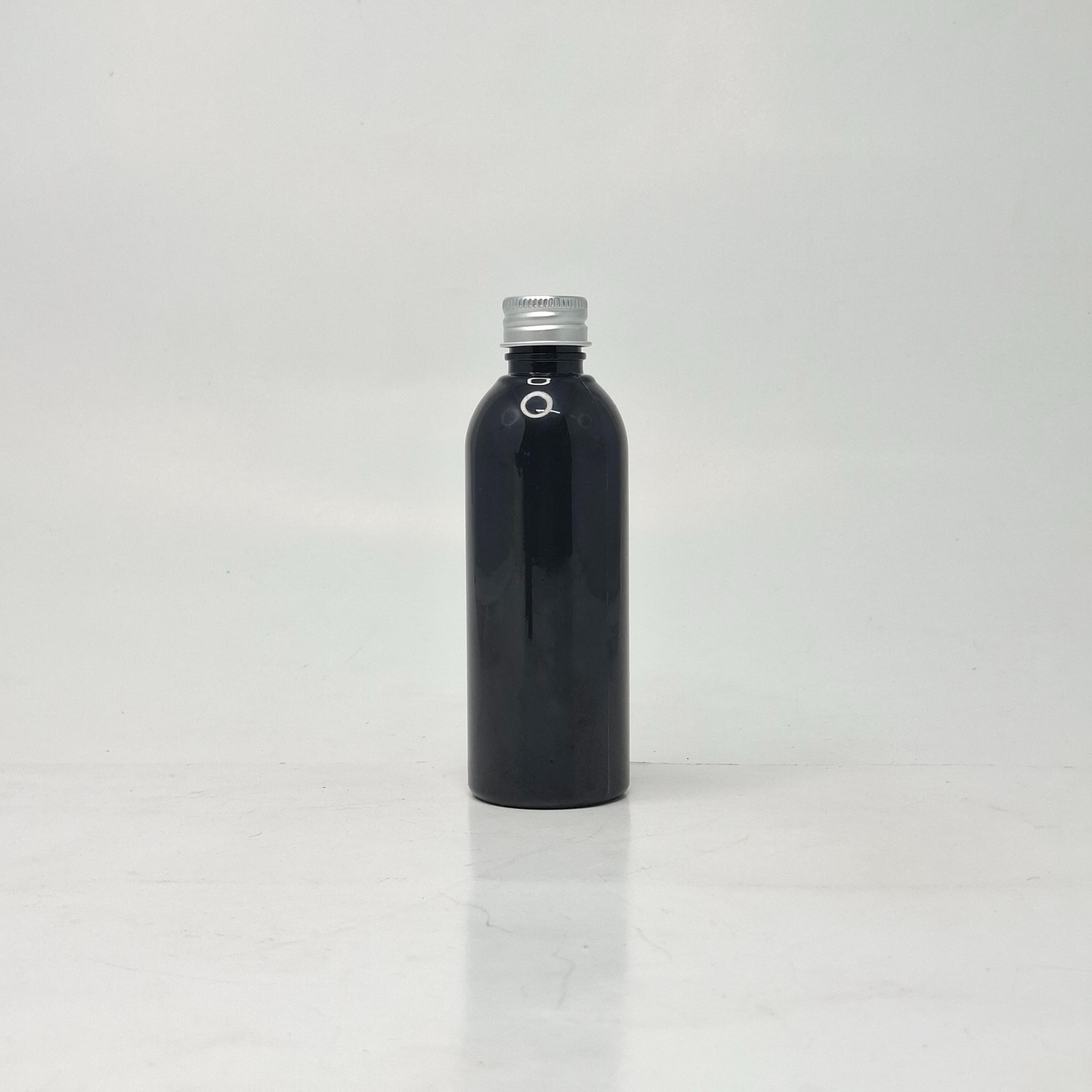 Main image of 100ml Round Neck Bottle - Alu Cap Silver