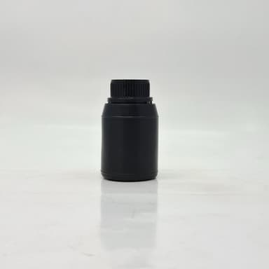 180 ml Capsule Bottle with cap - Black