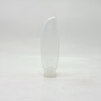 120 ml Clear Cream Tube - Flip Top Lid