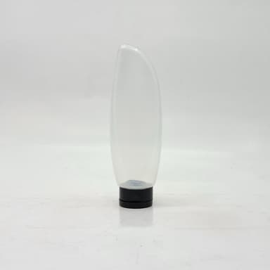 120 ml Clear Cream Tube - Flip Top Lid