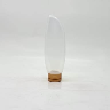 120 ml Clear Cream Tube - Flip Top Lid