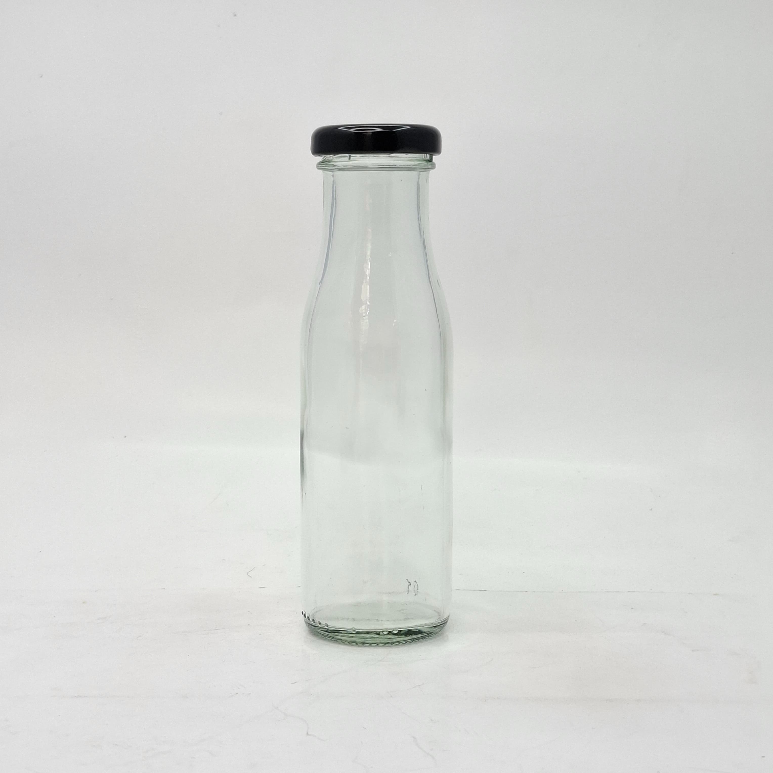 Main image of 200ml Epic Glass Bottle - Black Lid 