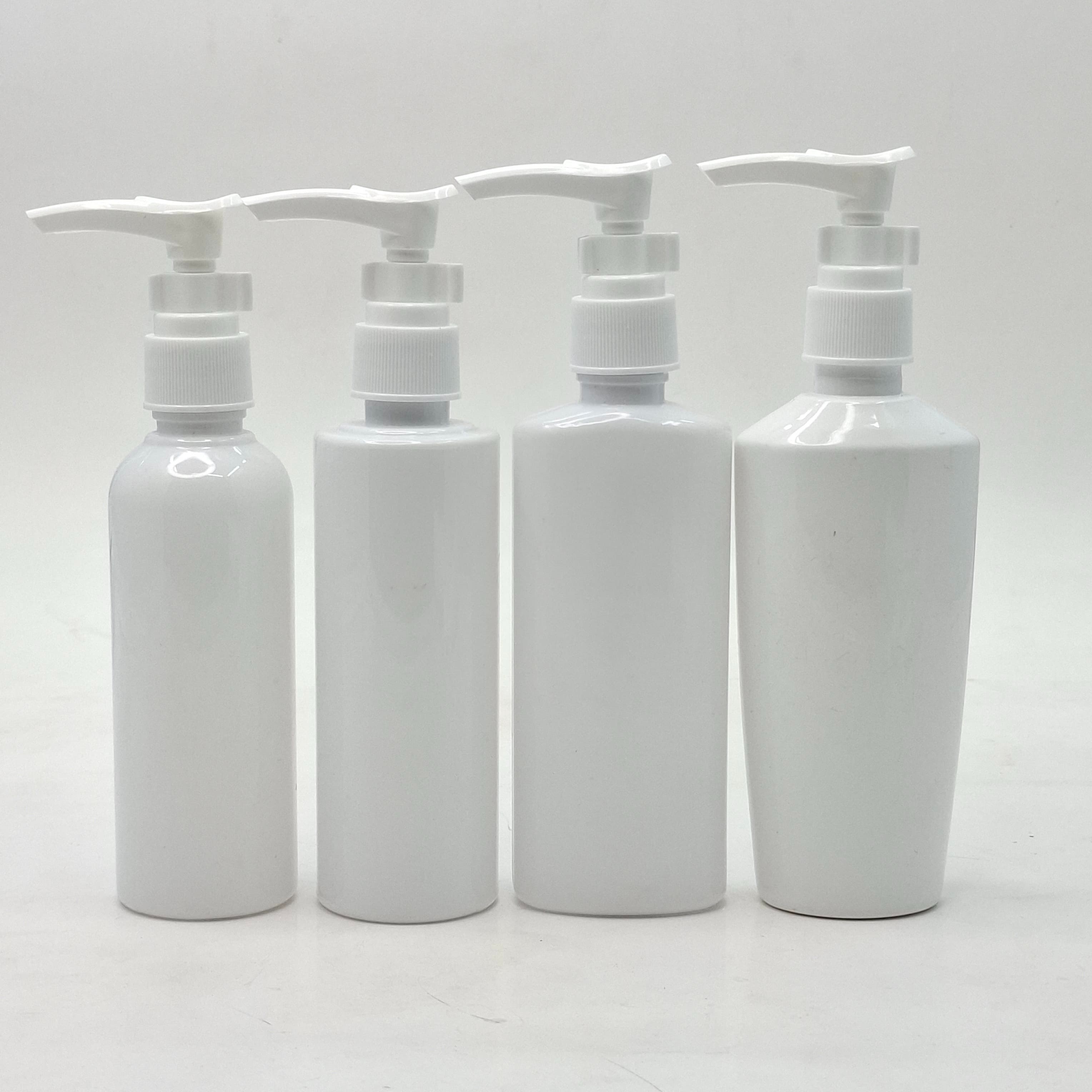 Main image of 100ml Milk White Bottle - Clip Pump White
