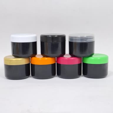150ml Cream Jars Black