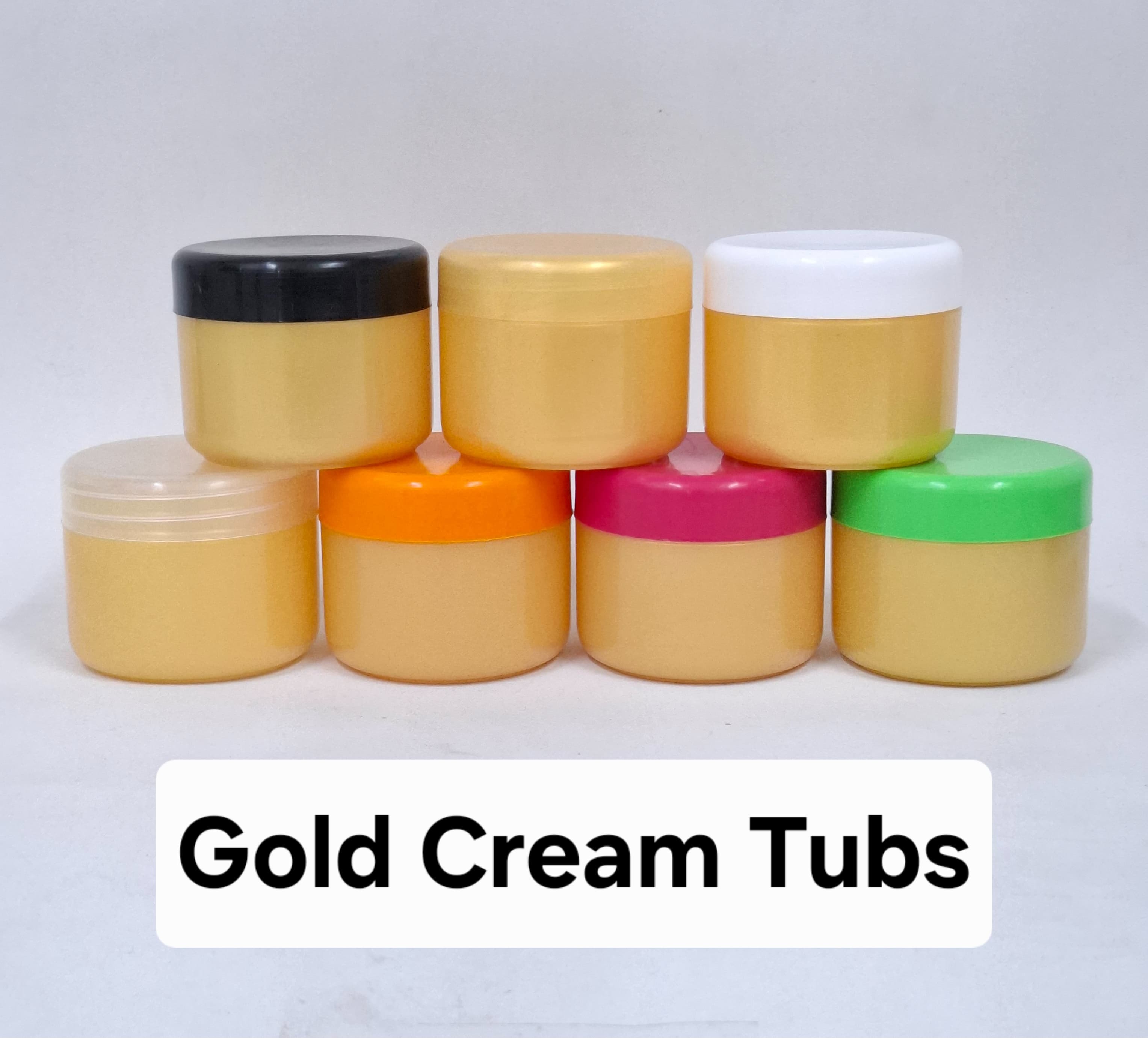 Main image of 150ml Cream Jars Gold