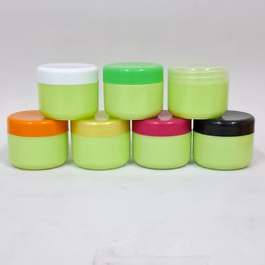 150ml Cream Jars Green 