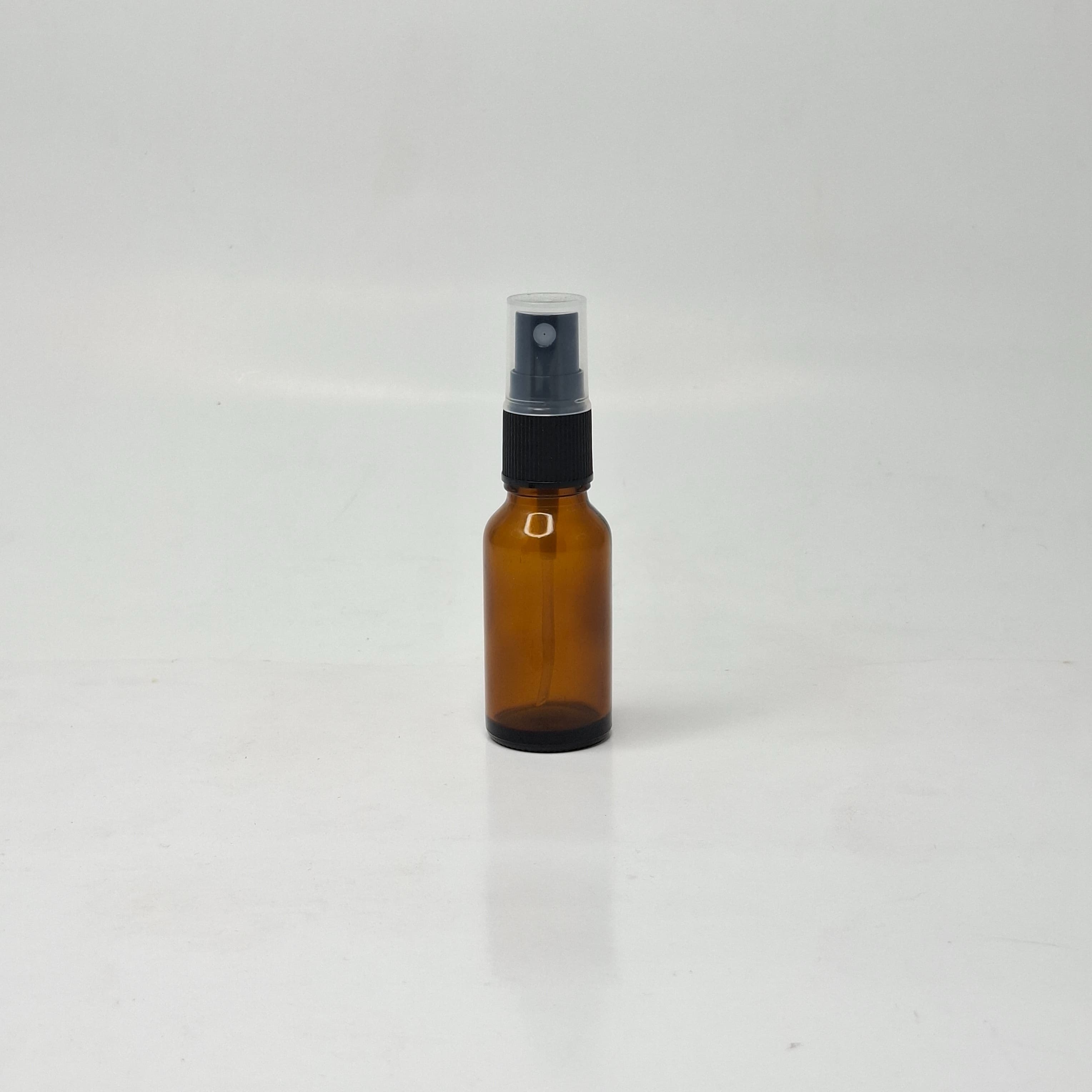 Main image of 20ml Amber Glass Bottle - Black Spray