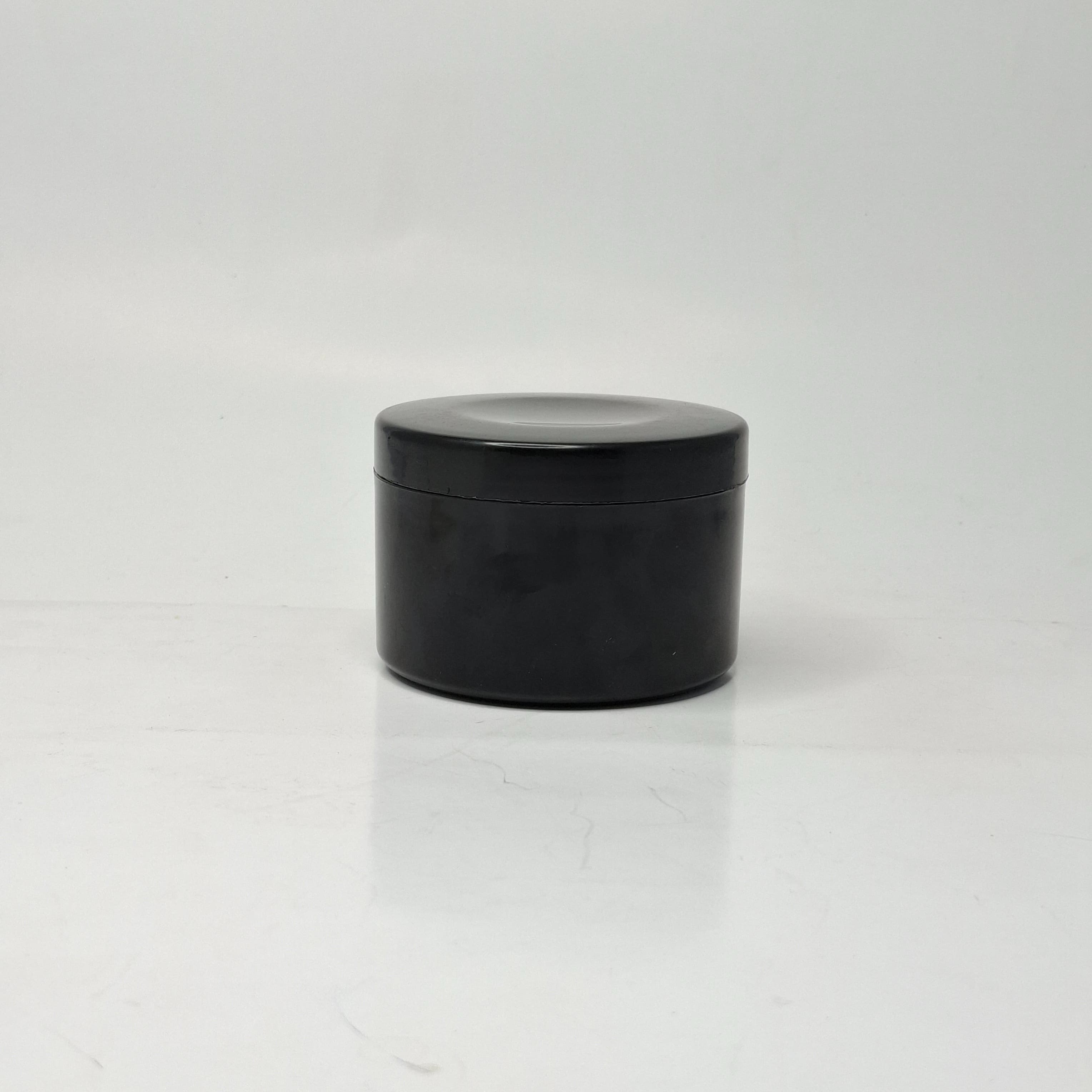 Main image of 250g Tall Cream Jar - Black