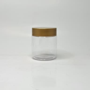 250g Food Jar - Gold Lid