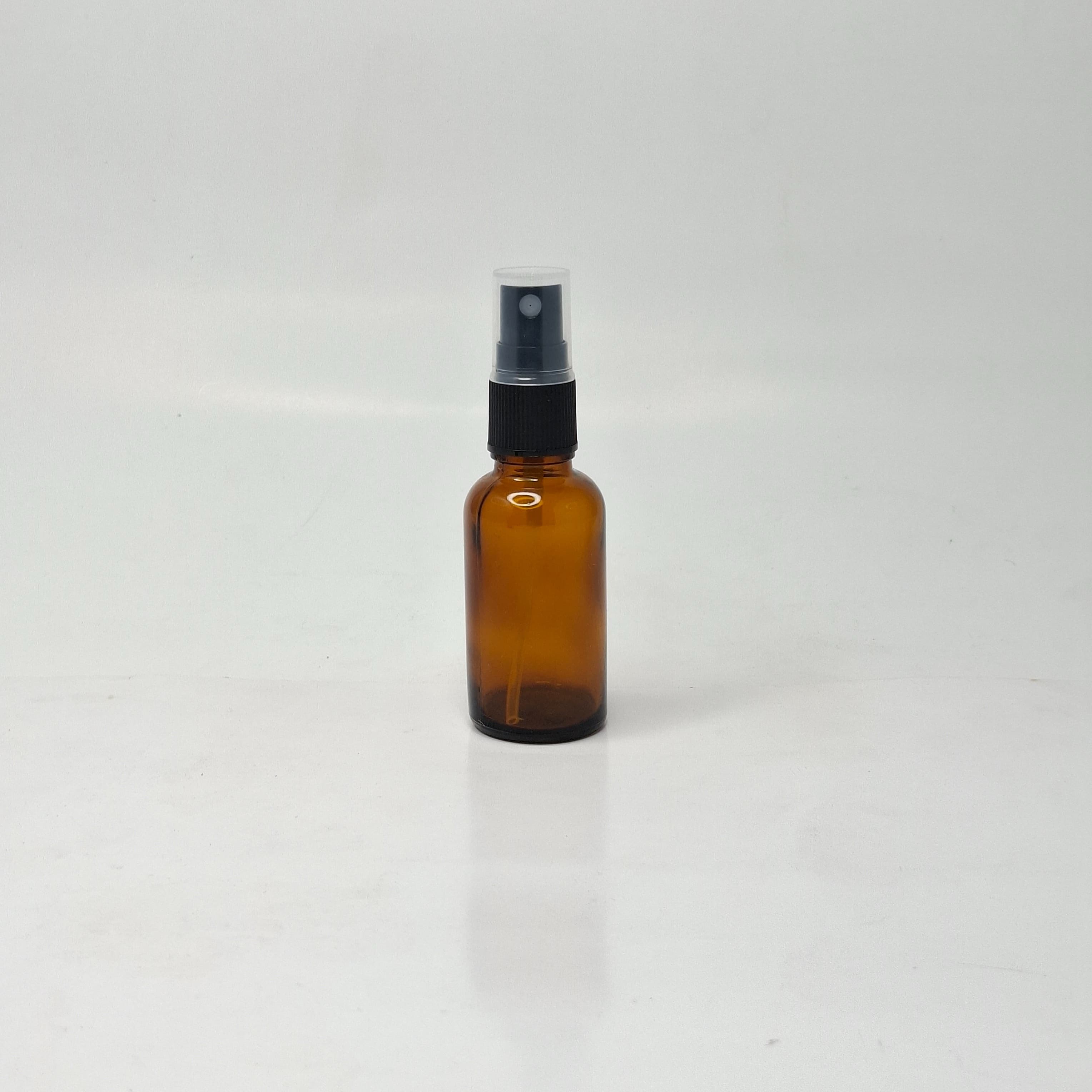 Main image of 30ml Amber Glass Bottle - Black Spray