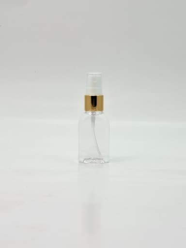 30ml Box Type Bottle - Gold Spray