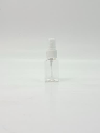 30ml SQ Bottle Clear - White Spray