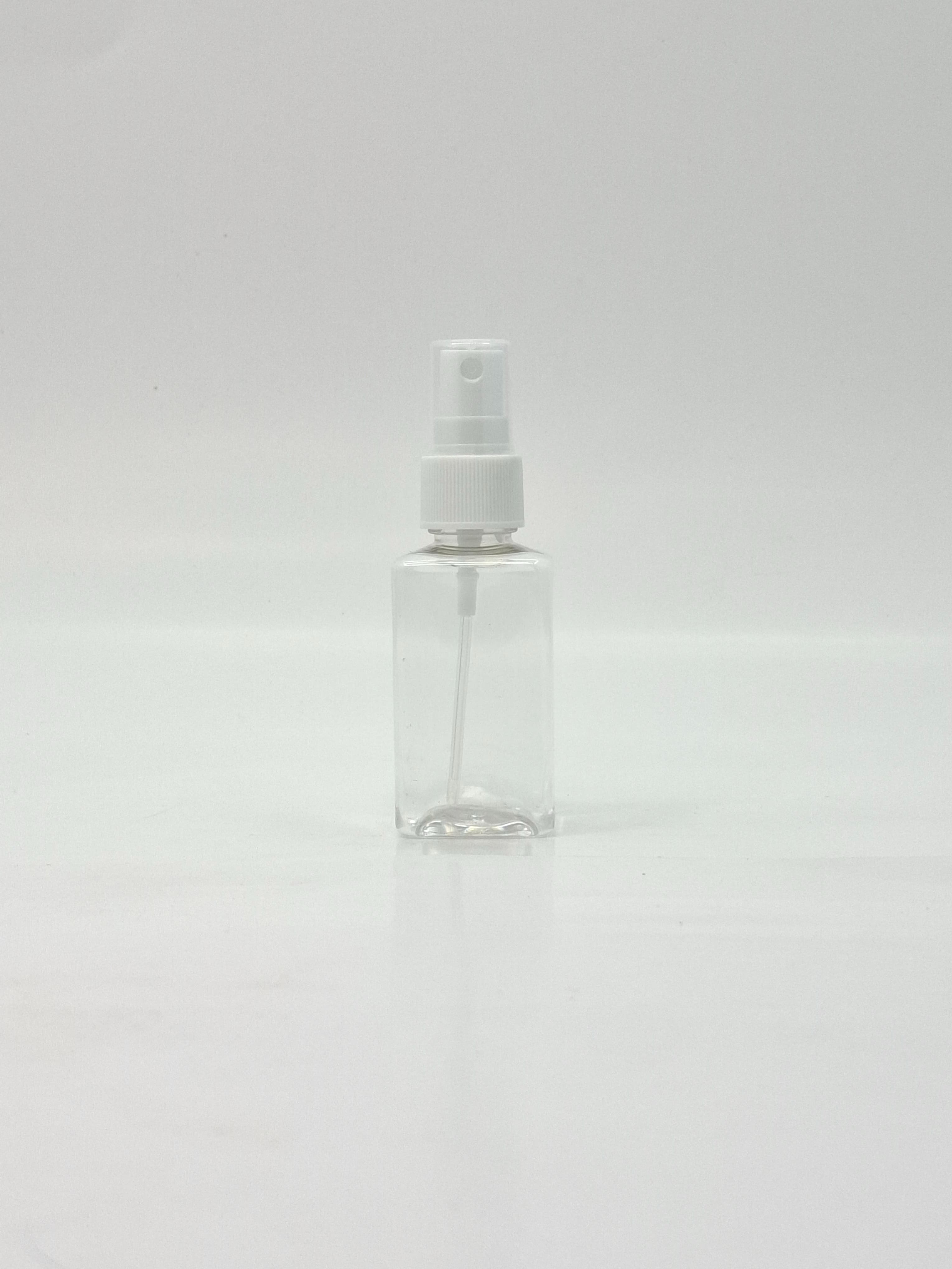 Main image of 50ml SQ Bottle Clear - White Spray