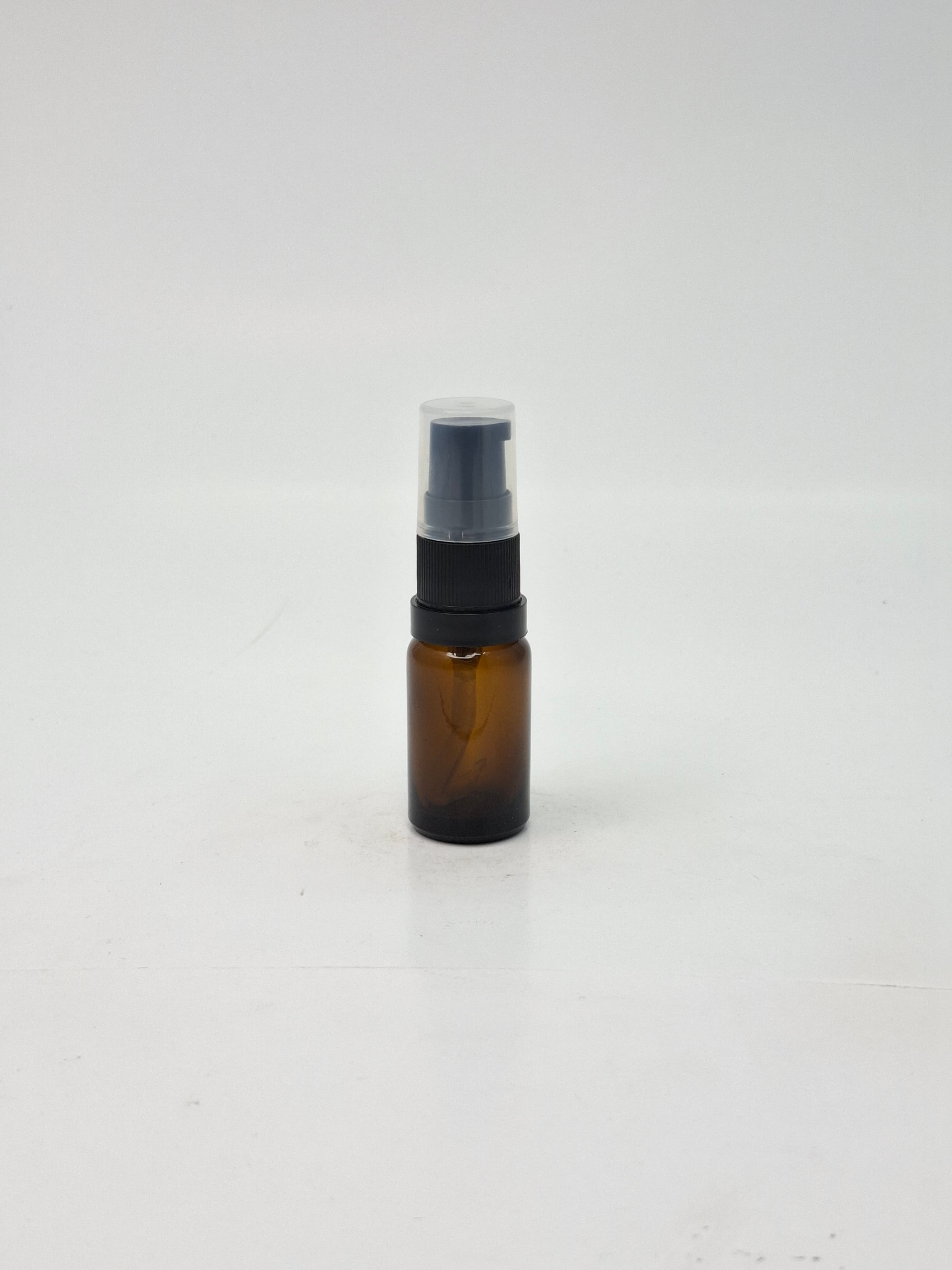 Thumbnail 7 of Amber Bottle with Black Pump
