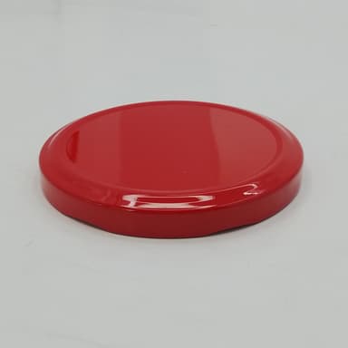 82mm Lug Caps - Plain Red