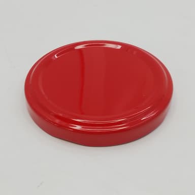 63mm Lug Caps - Plain Red