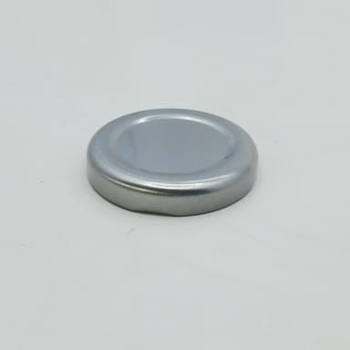 43mm Lug Caps - Plain Silver