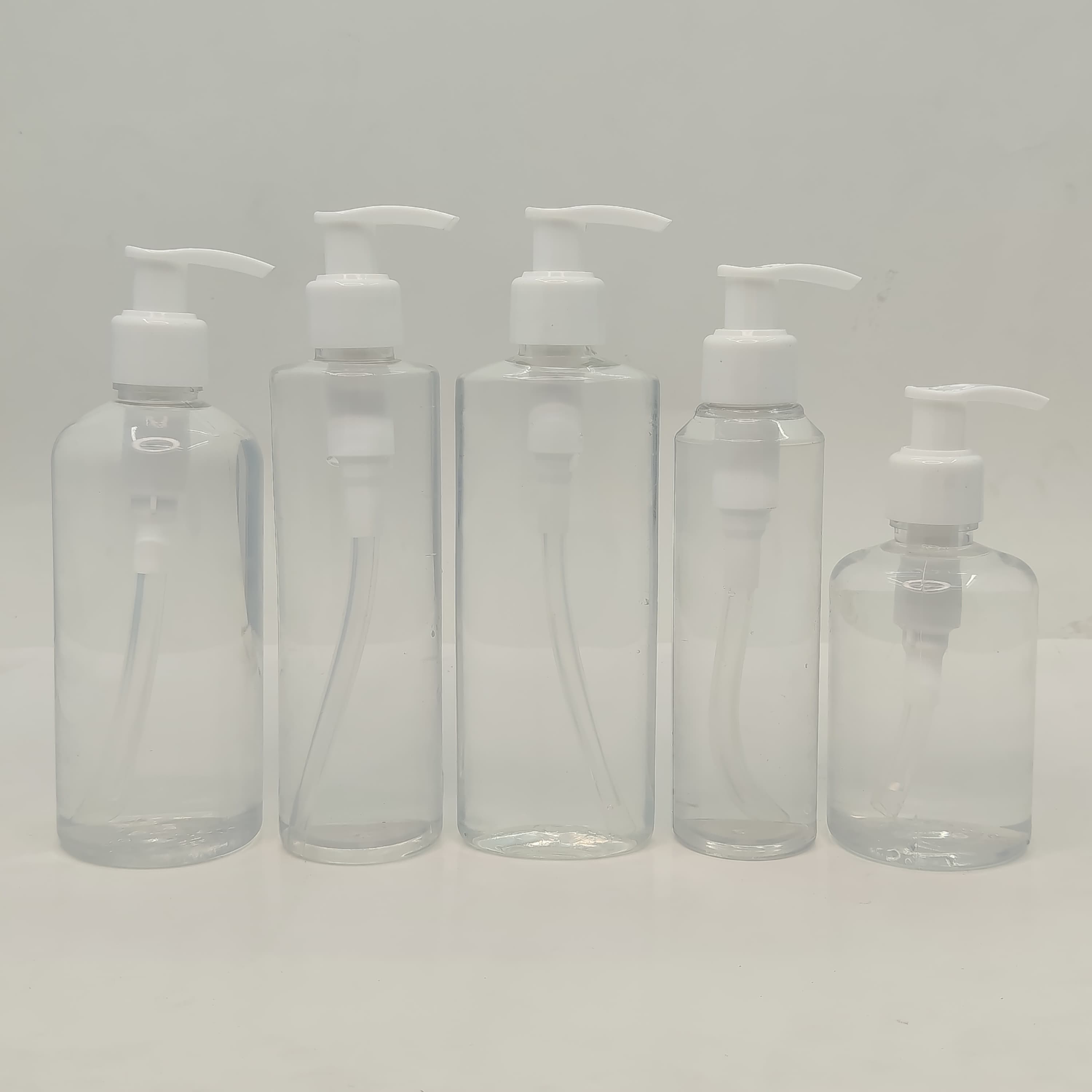 Main image of 150ml-300ml Clear Bottles - White Pump