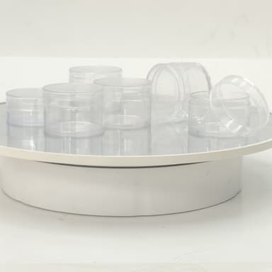 7ml-10ml Clear Cream Containers