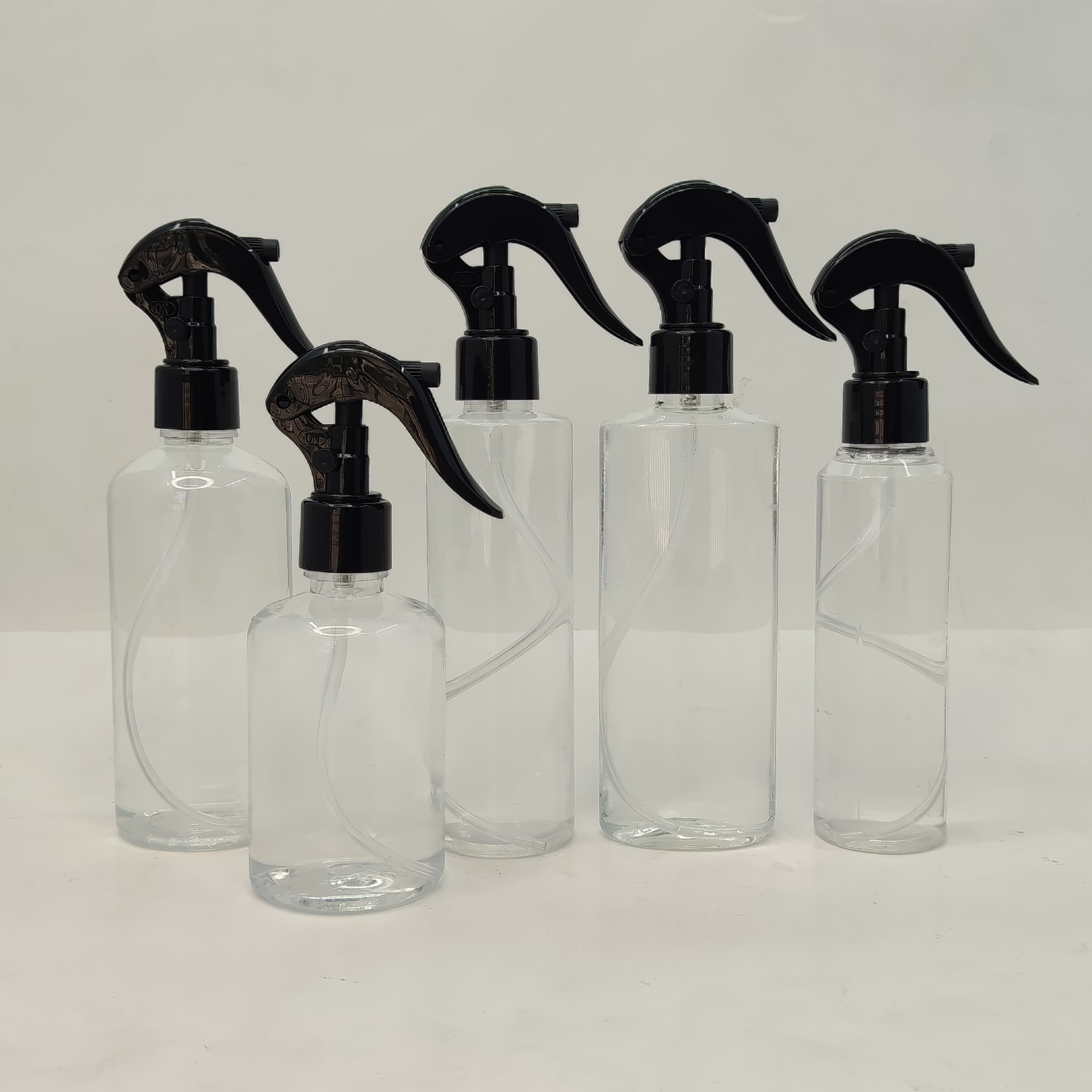 Main image of Mini Trigger Black - Clear Bottle