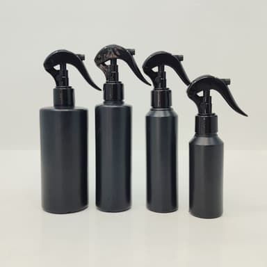 Mini Trigger Black - HDPE Black Bottle