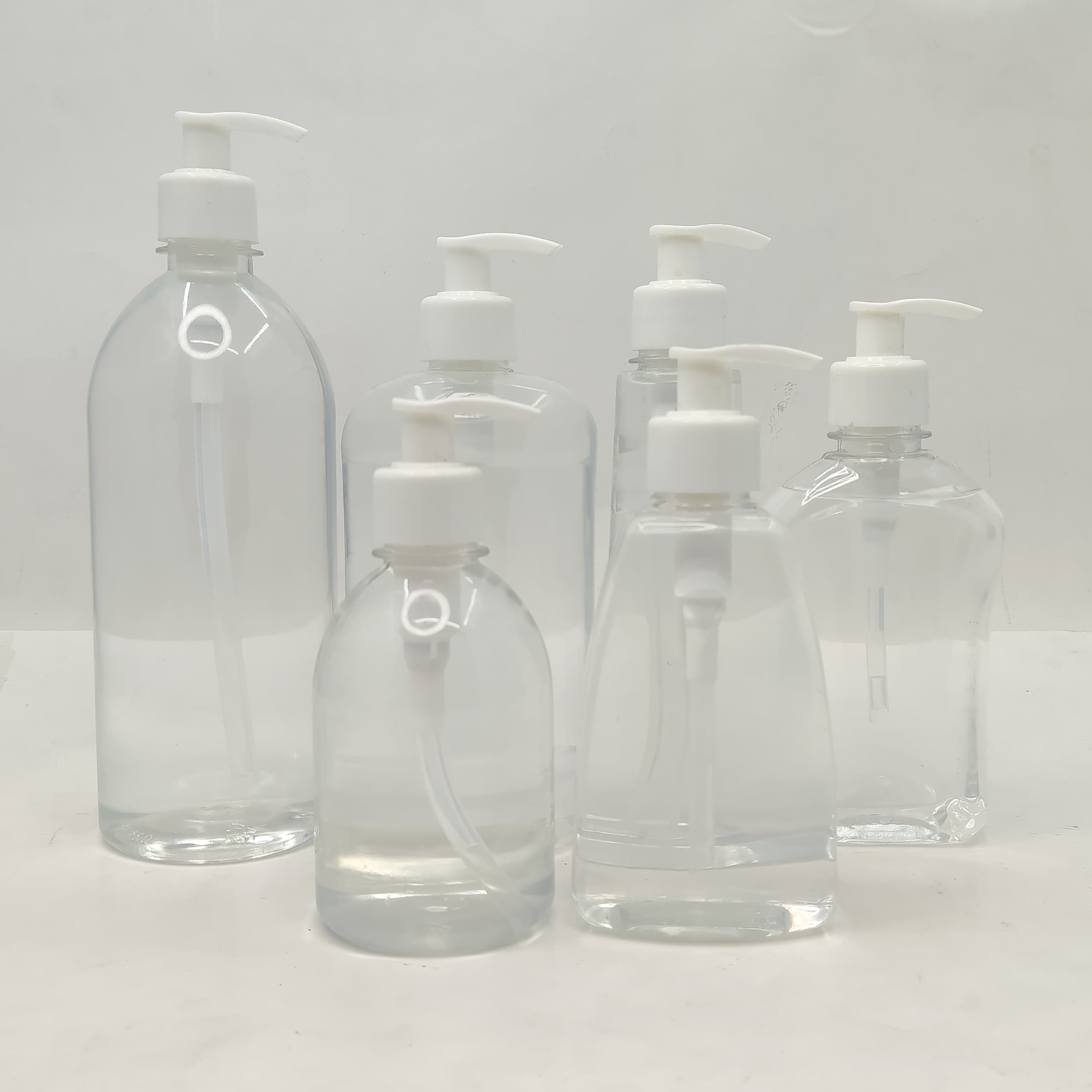 Main image of 200ml-750ml Clear Bottle - White Pump