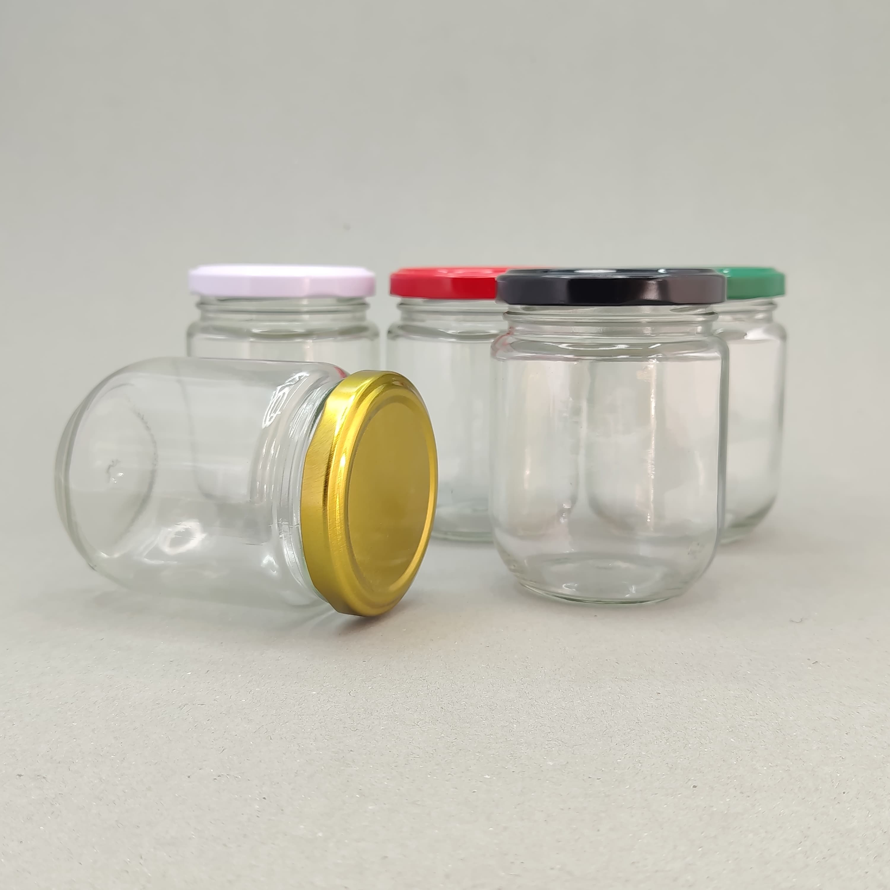 Thumbnail 2 of 250ml Jam Jar & Lids