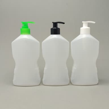 350ml HDPE Clear Bottle & Pumps