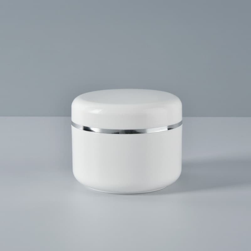 Thumbnail 2 of 25ml Premium Tub-White-Silver Line