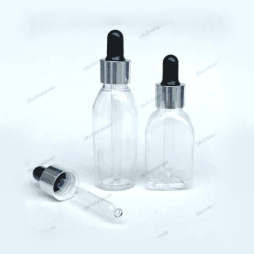 Thumbnail 2 of 30ml Clear Bottle - Silver / White