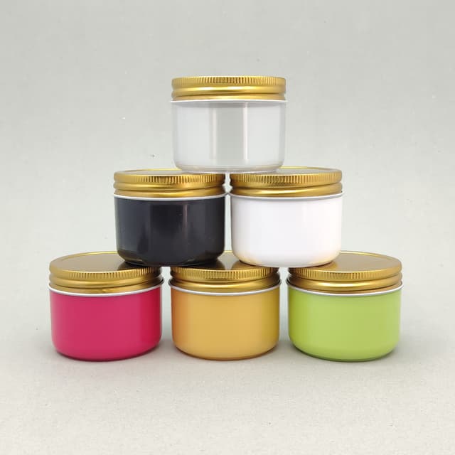 150ml Cream Containers - Metal Lid category image